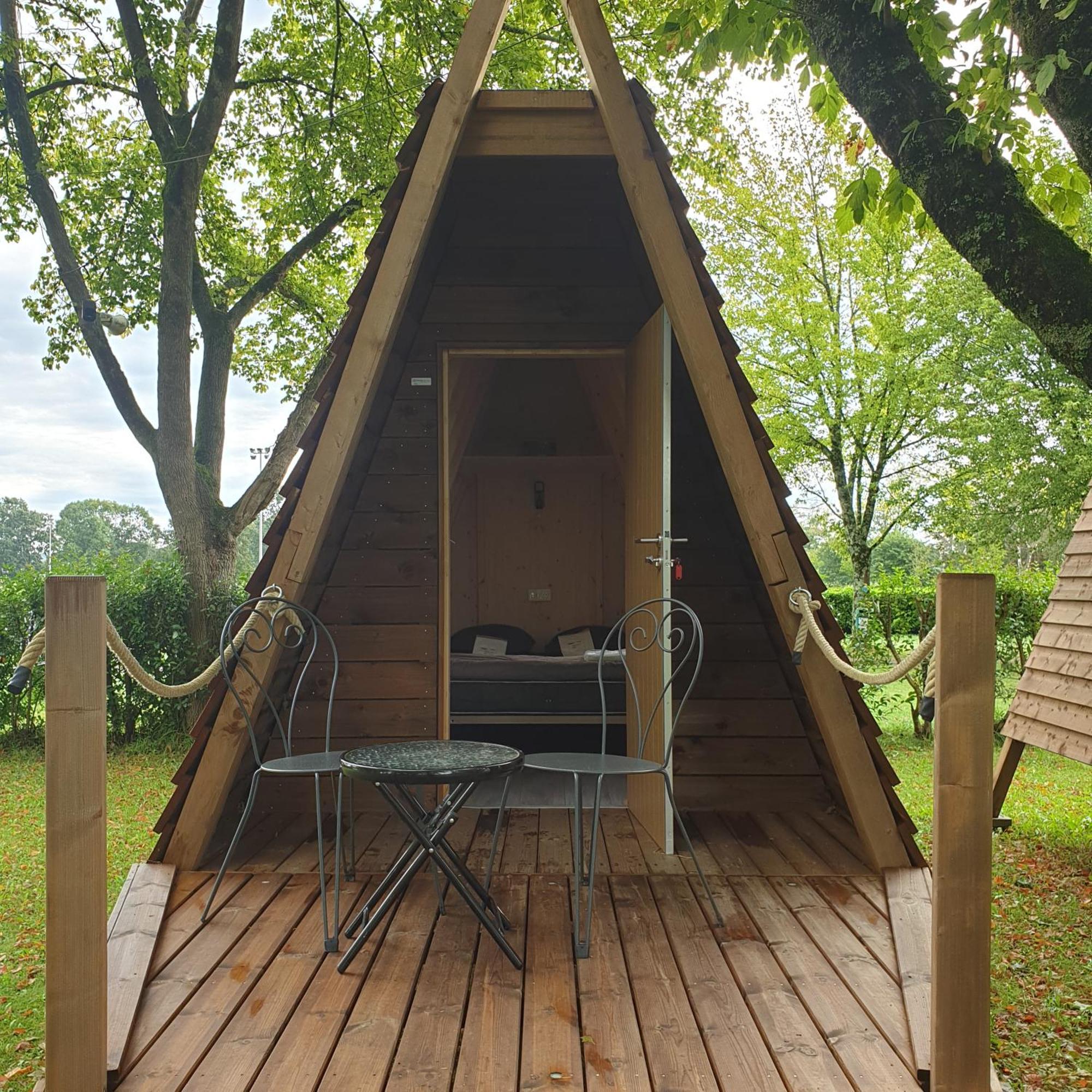 אולורן-סנט-מארי Camping Pyrenees Nature מראה חיצוני תמונה